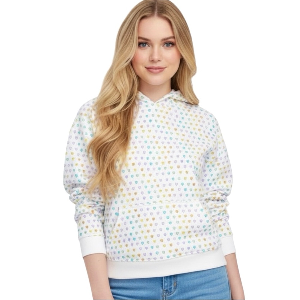 Roller Rabbit Disco Hearts Hoodie Sweatshirt x Target